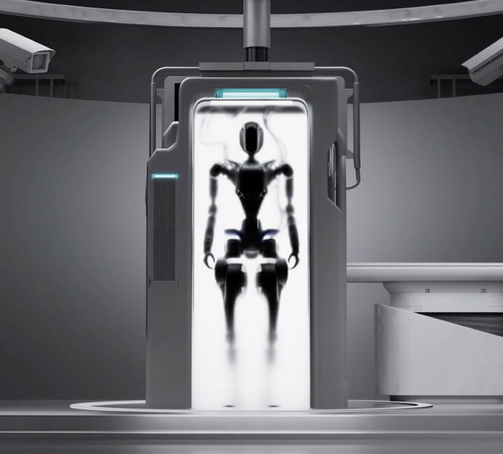 GR-1 Humanoid Robot Standing Full Body