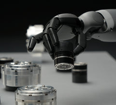 Fourier GR-2 humanoid robot with performing smart object grasping

