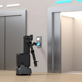 Pudu FlashBot Arm – Semi-Humanoid Embodied AI Service Robot