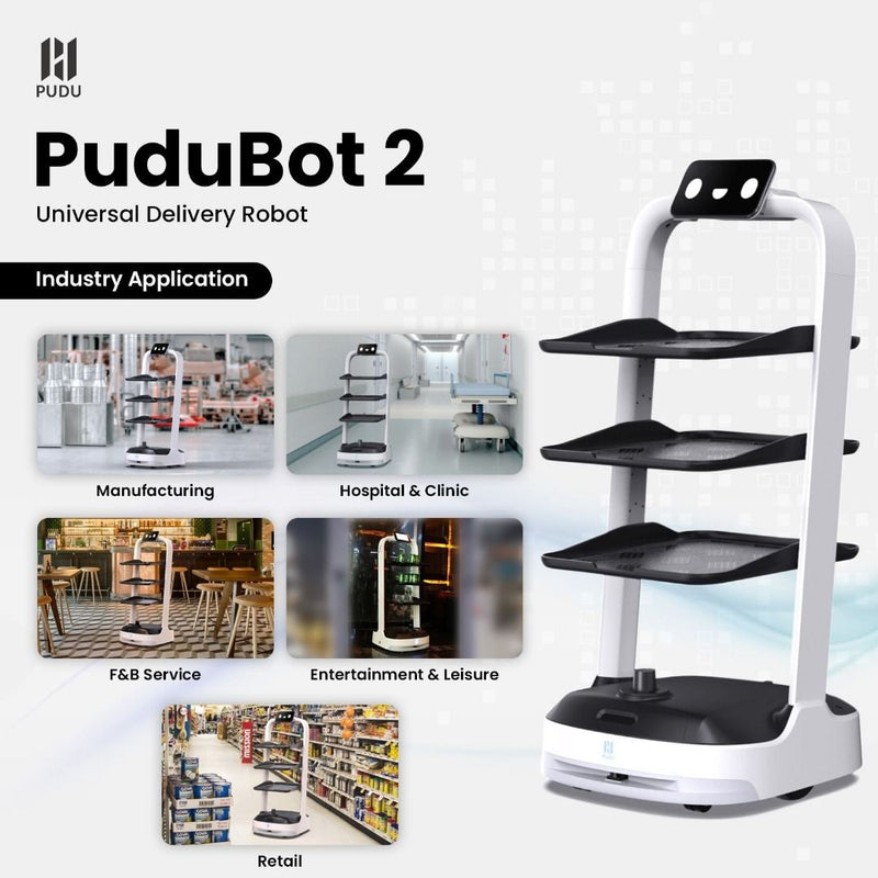 PuduBot 2 – Multi-Scenario Indoor Delivery Robot