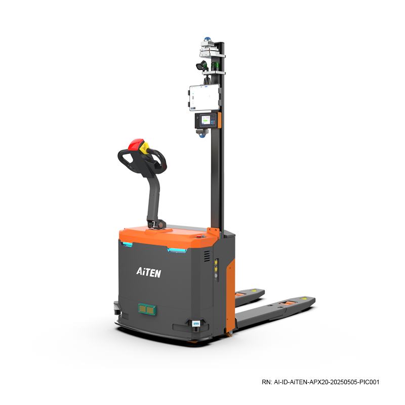 APx20 autonomous heavy-duty pallet stacker robot for factory and warehouse automation