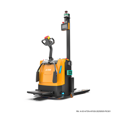APx30 autonomous pallet stacker robot with 3-ton load capacity and visual SLAM navigation for smart warehouse operations