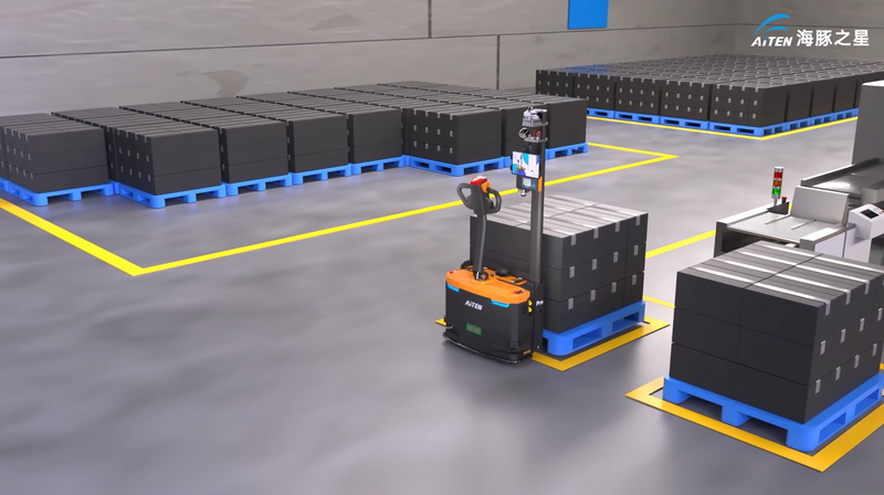 AiTEN APe15 Electric Pallet Stacker – 1500kg Load, 1290mm Lift Height