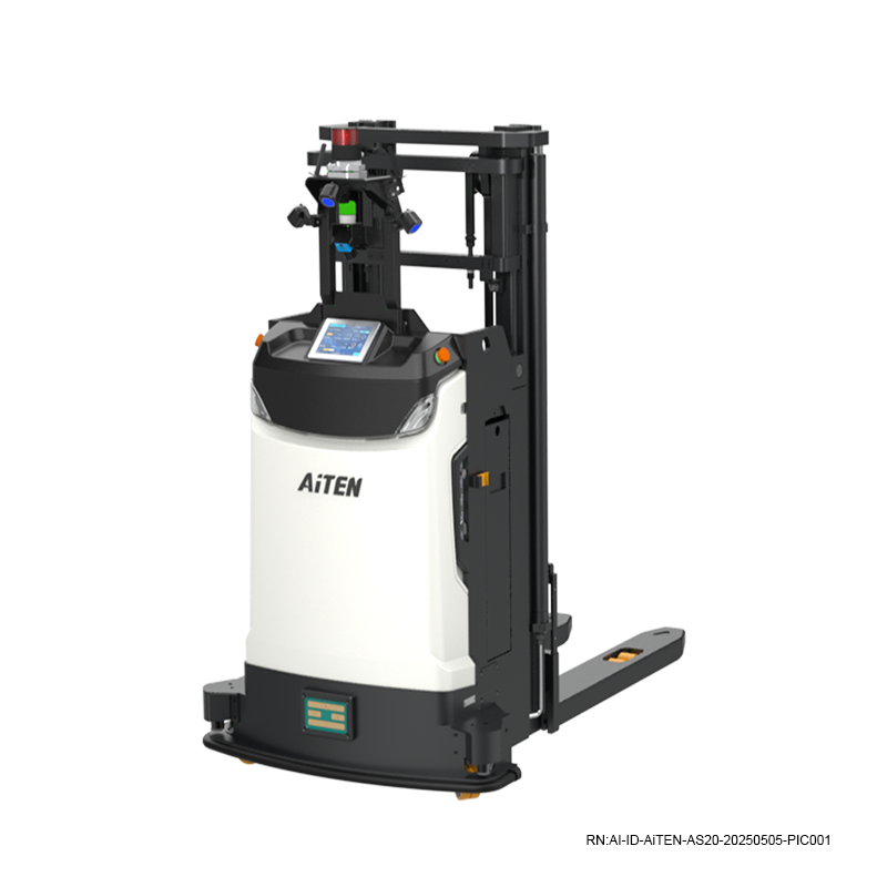 AiTEN AS20 2000kg stacking robot for smart warehouses