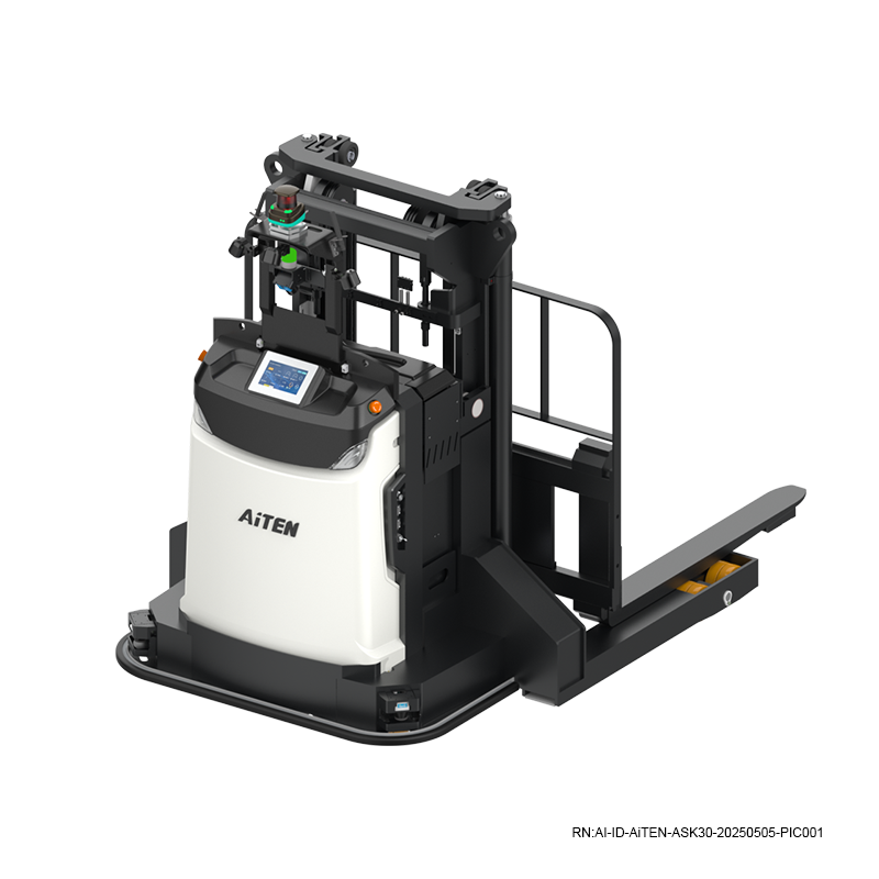 ASK30 AMR stacker – 3000kg capacity, 5m lifting for industrial applications