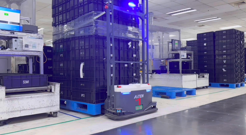 AiTEN MP10 Autonomous Pallet Truck – Compact, Powerful, Intelligent