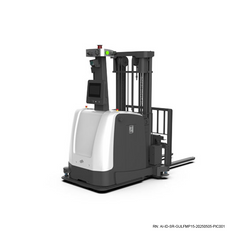 GULF-MP15 autonomous forklift with pallet and safety sensors