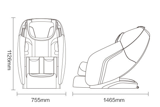 Haier Smart Voice-Controlled Massage Chair – Model X6-Y20H1