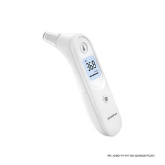 Yuwell YHT108 infrared ear thermometer with backlit display​