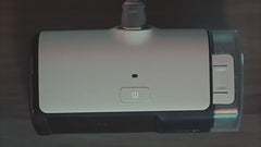 Heated humidifier integrated CPAP system