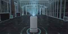 PUDU FlashBot interacting with building elevator system