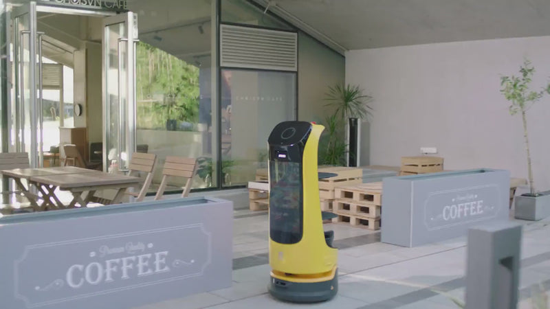 KettyBot Pro – Delivery & Reception Robot with Advertising Display