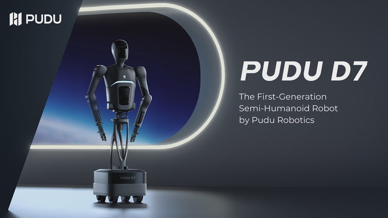 PUDU D7 – Semi-Humanoid Service Robot