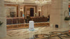 PUDU FlashBot in a hotel lobby setting