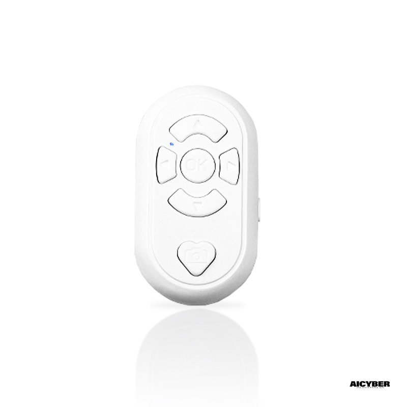Bluetooth Camera Shutter Remote Control for Smartphones (White)-aicyberinfo.com.au
