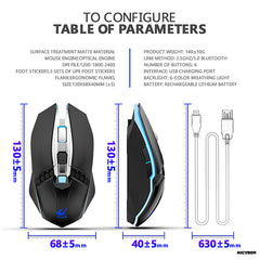 X5 Wireless Gaming Mouse (Black)