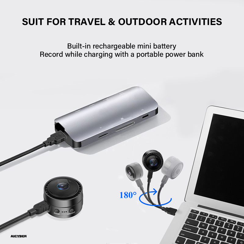 1080P Wireless Mini Wi-Fi Security Camera-aicyberinfo.com.au