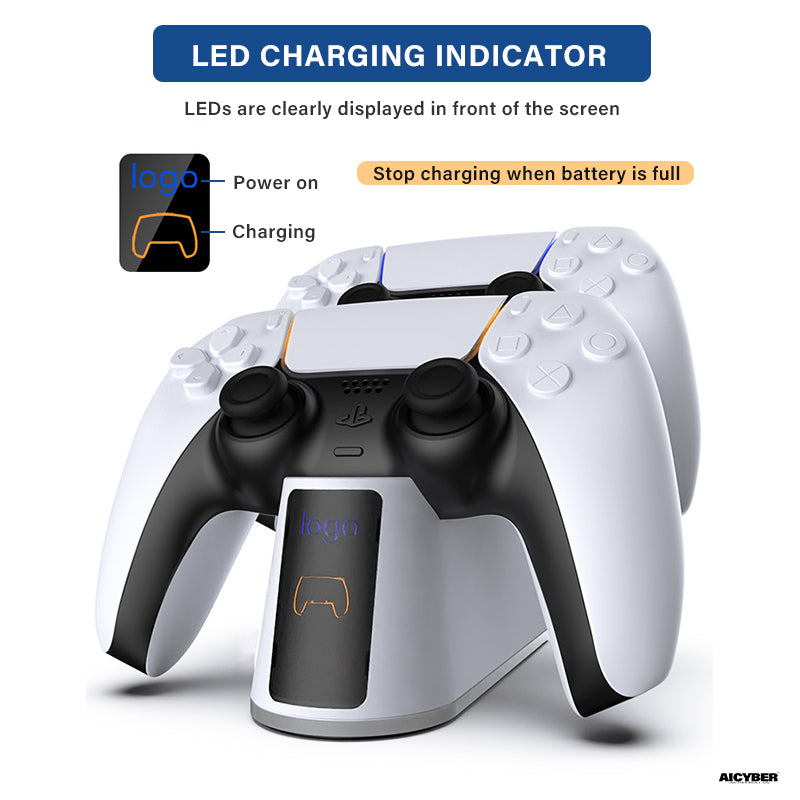LED Charger for PlayStation 5-aicyberinfo.com.au